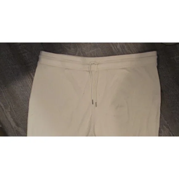 Mate the Label Women's Plus Organic Thermal Wide Leg Pants Bone Sz 3X NWOT $138‎ - Picture 8 of 9